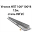 Уголок НЛГ 100х100х8 12м.сталь 09Г2С 362971342